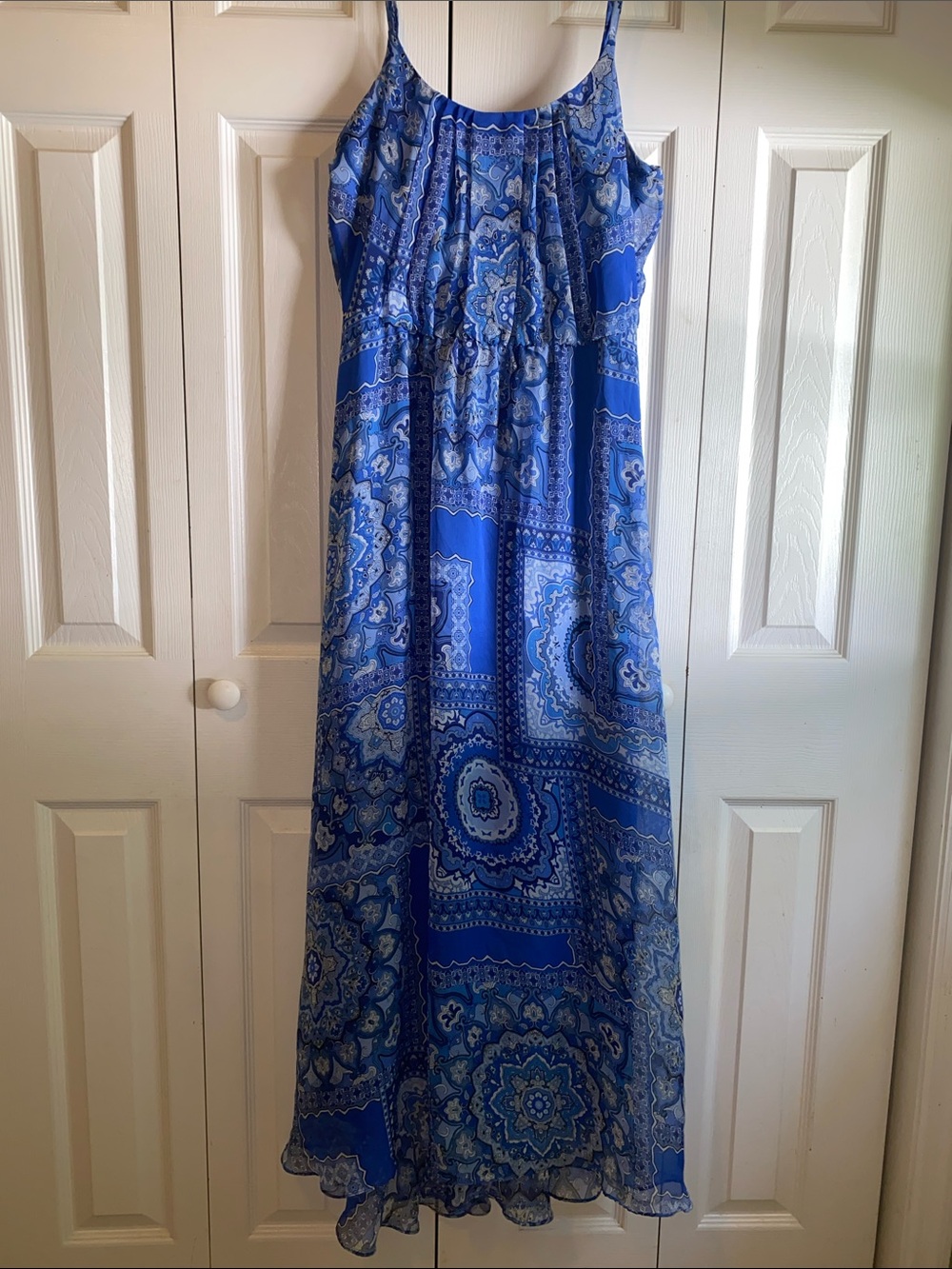 Metaphor Cobalt Blue Dress